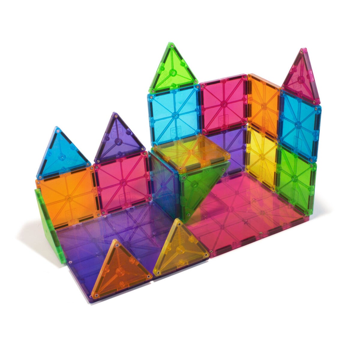 Magna-Tiles Clear Colours 32 Pcs