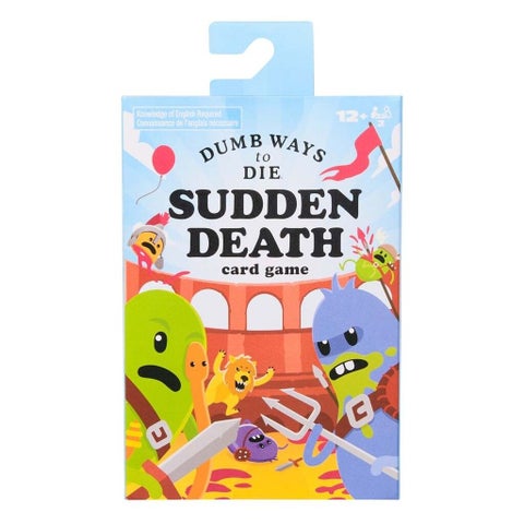 Spill Dumb Ways To Die Card Sudden Death