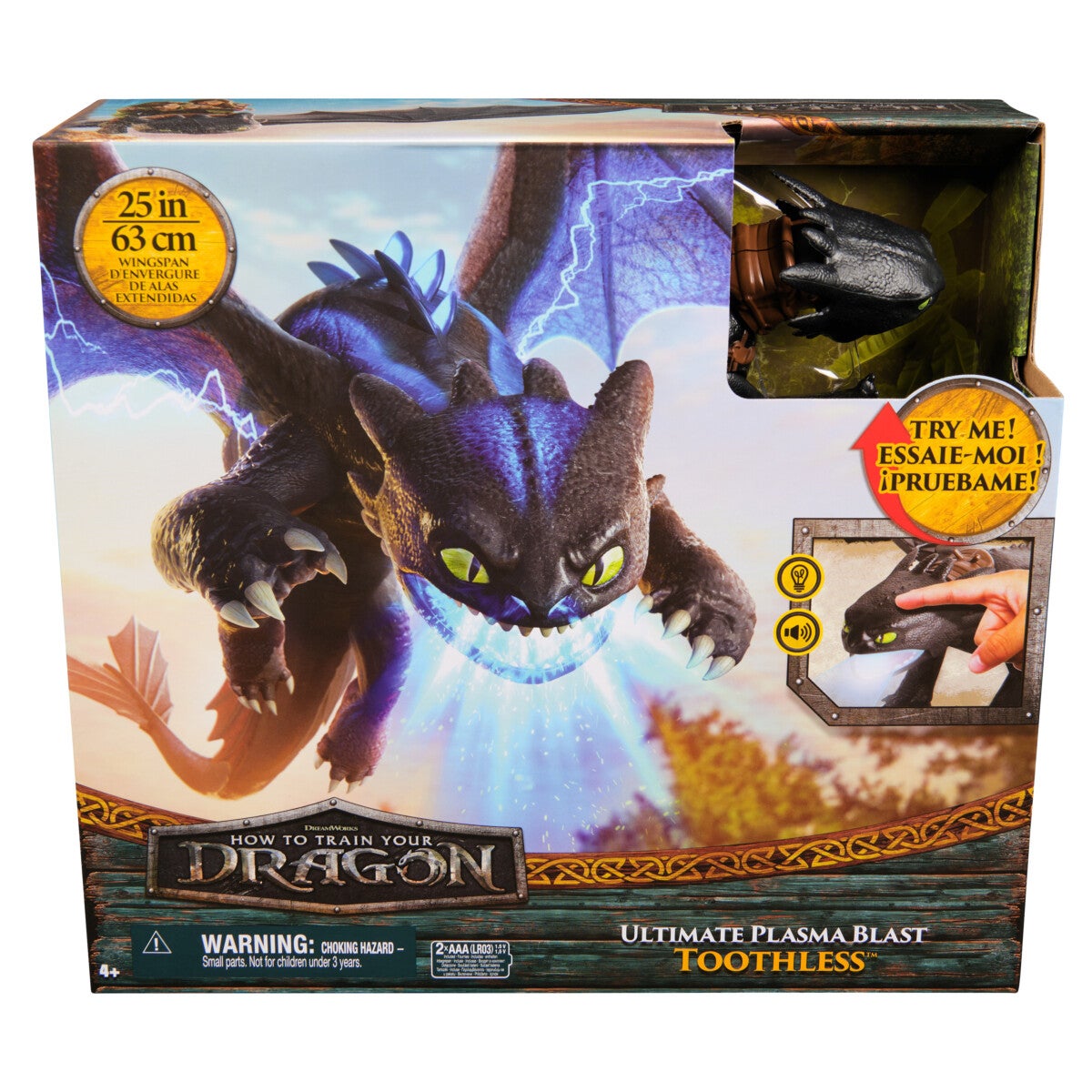 Dragons Movie Plasma Blast Nightfury