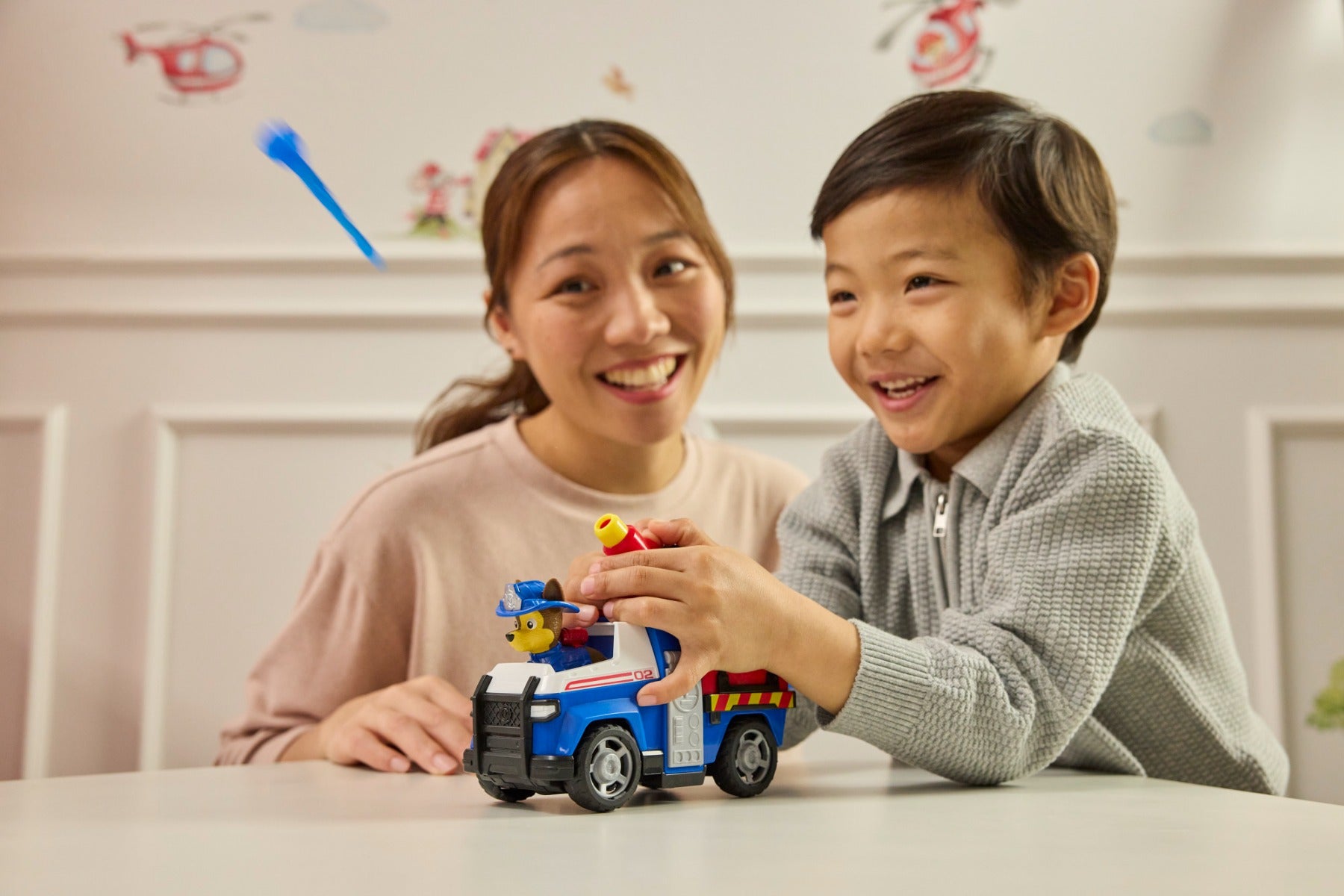 Paw Patrol Fire Rescue Vehicle Chase