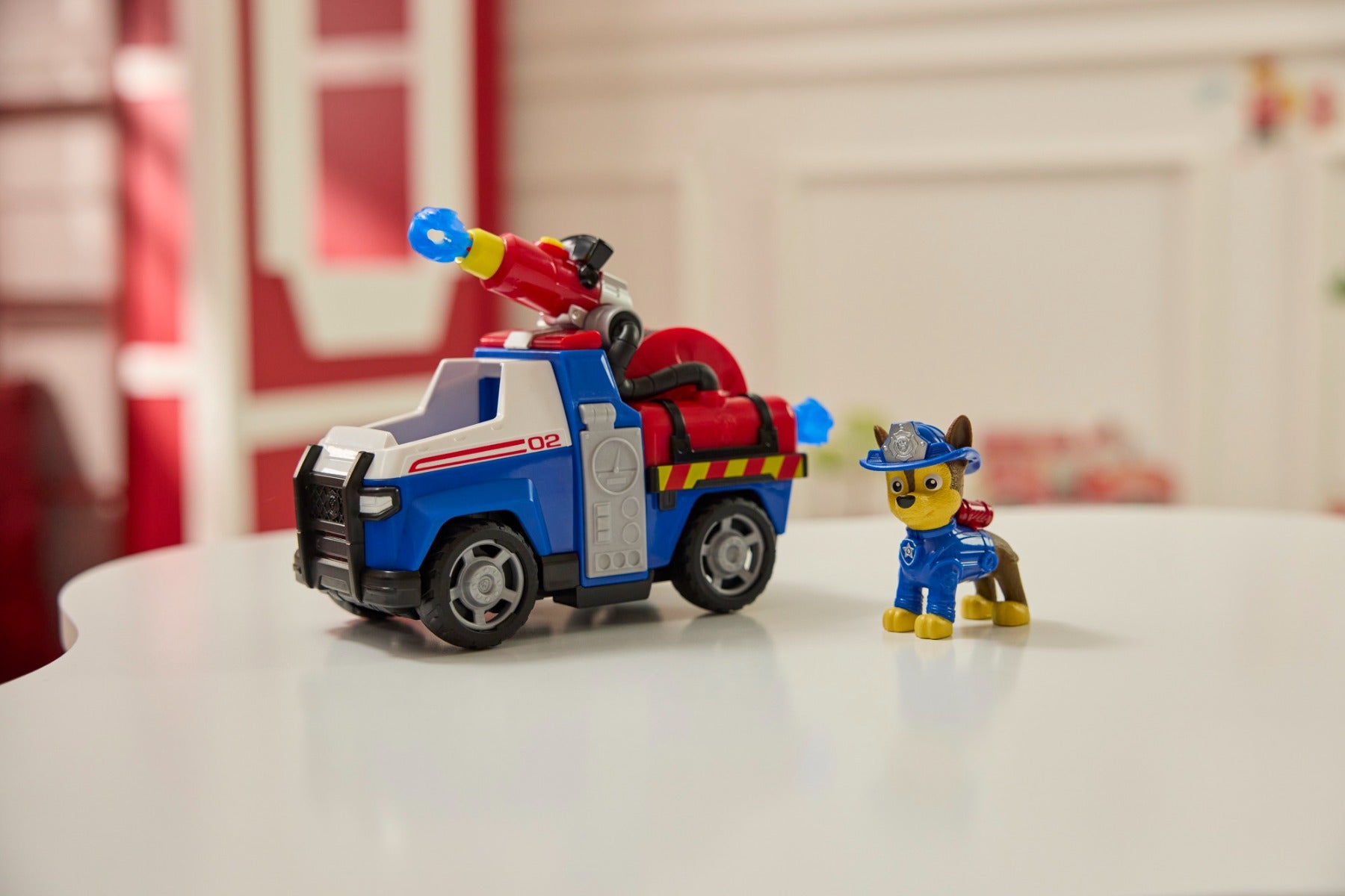 Paw Patrol Fire Rescue Vehicle Chase