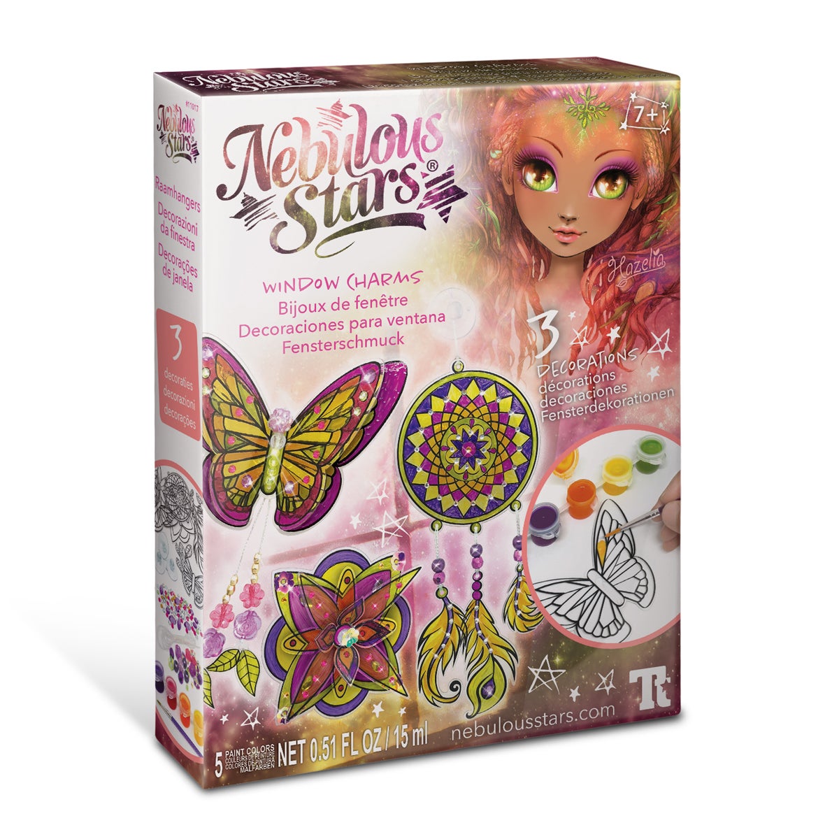 Nebulous Star Window Charms