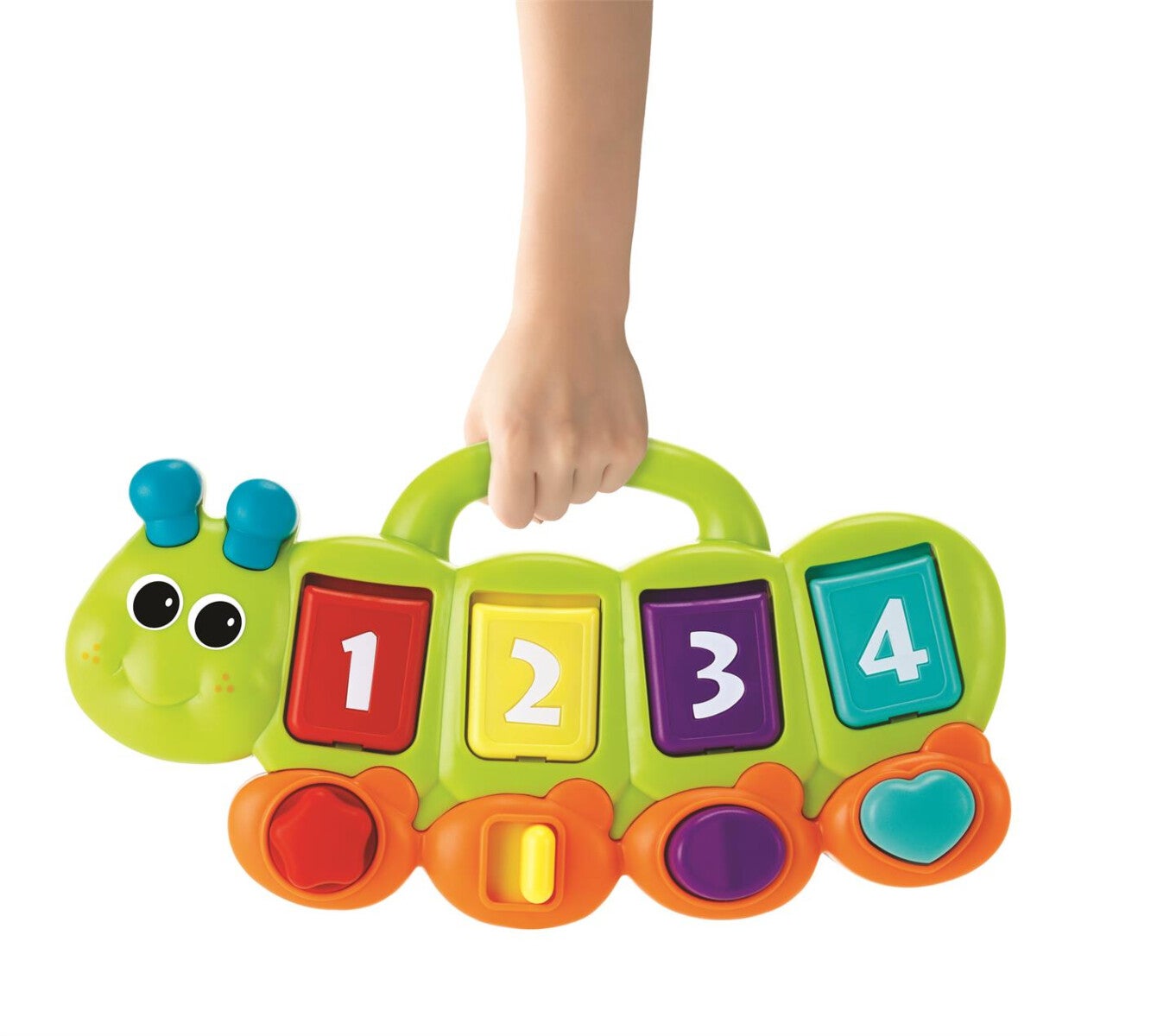 Pop Up Buddy Lyd og Lys Infantino 30cm