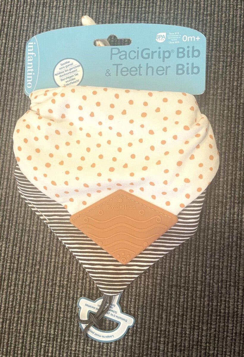 Tørkle 2 Stk m/smokkehold Biteleke