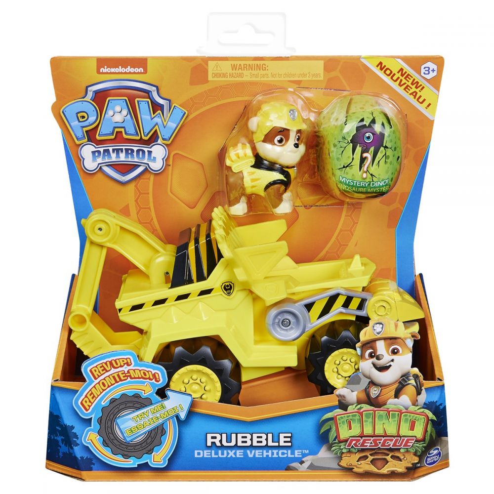 Paw Patrol Dino Deluxe Vehicles Ass