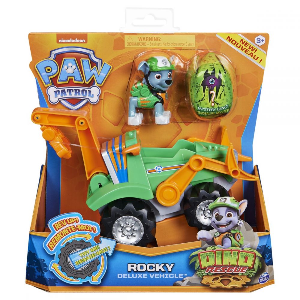 Paw Patrol Dino Deluxe Vehicles Ass