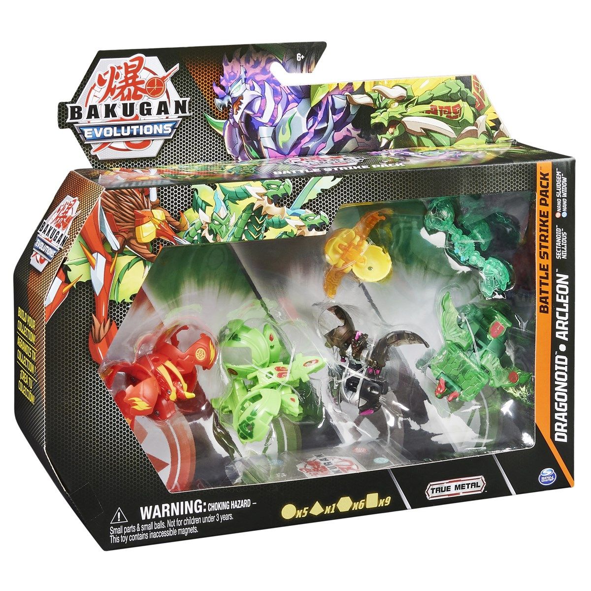 Bakugan battle strike dragonoid diecast