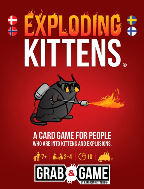 Spill Exploding Kittens Grab Game