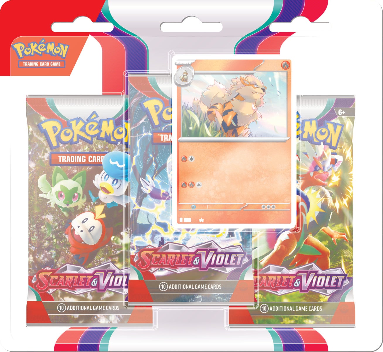 Pokemon SV Blister 3pk - Scarlet & Violet