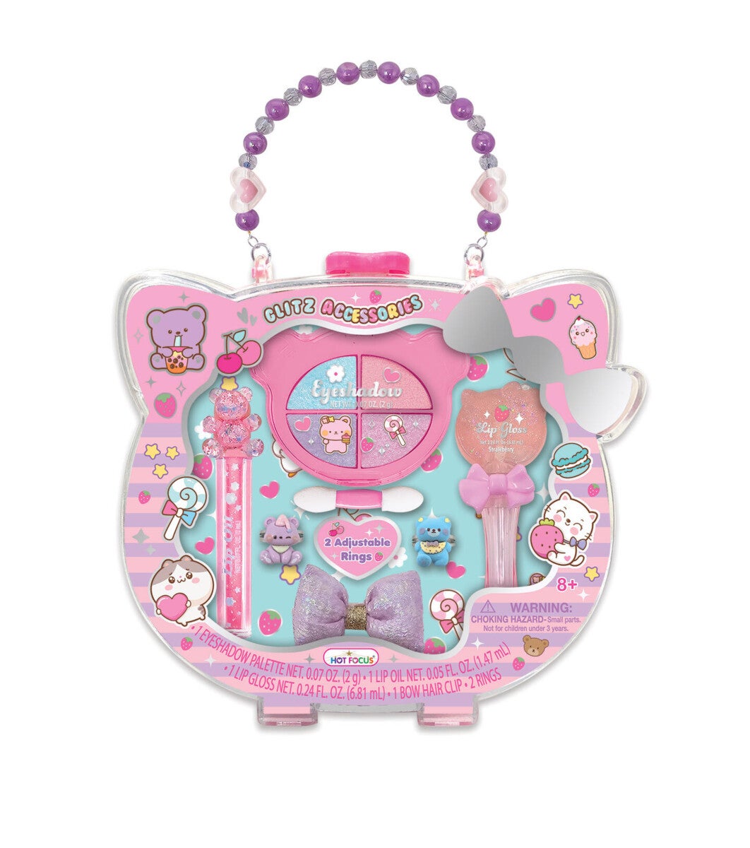 Sminkesett i boks m/tilbehør