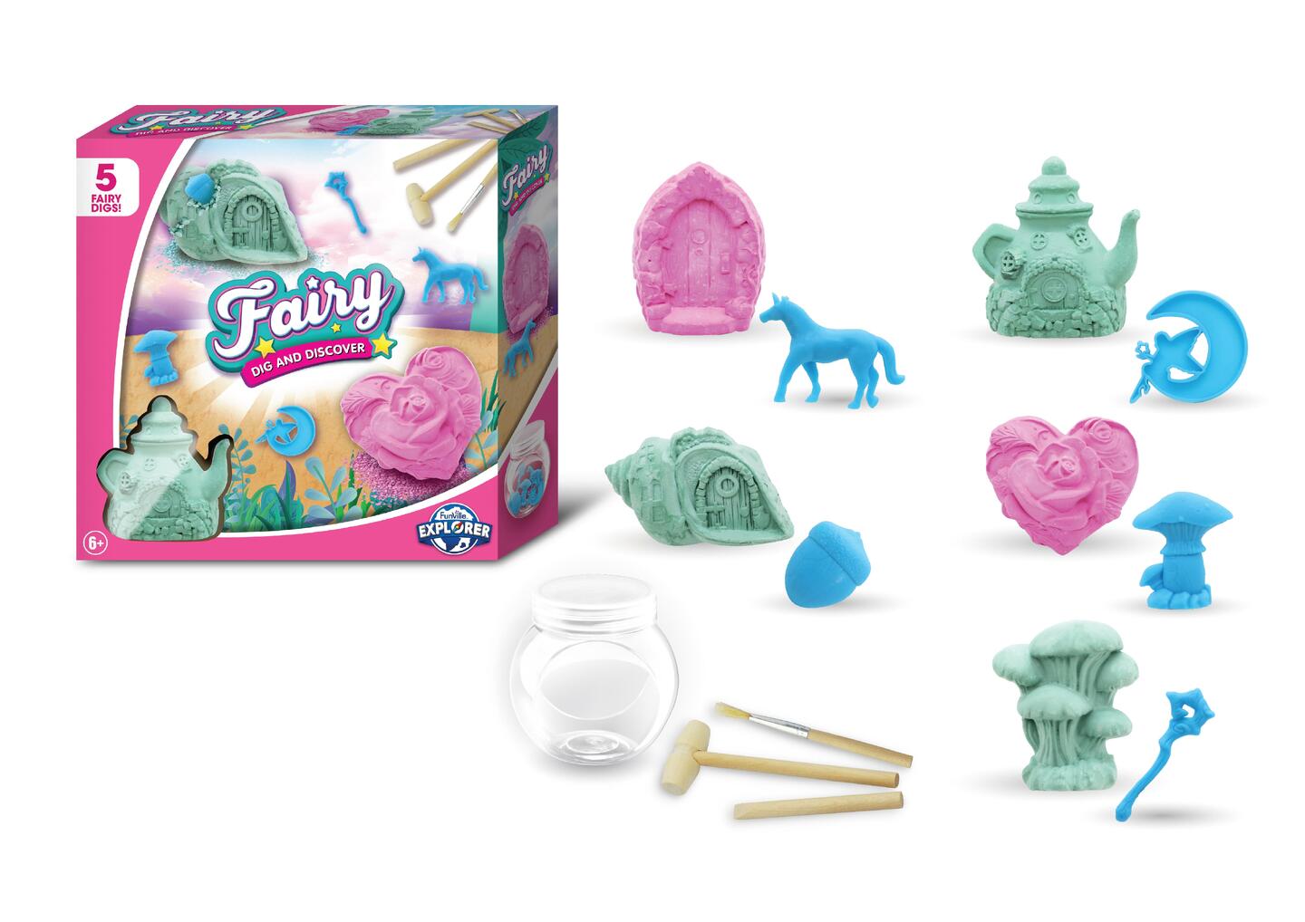 Grav Ut Sett i Eske Fairy