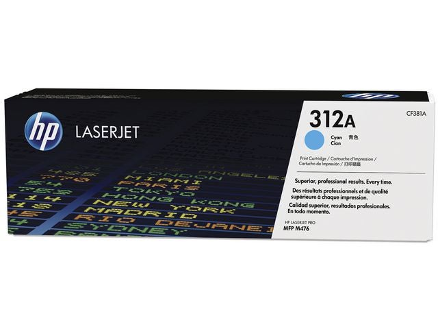 Toner HP CF381A 312A blå