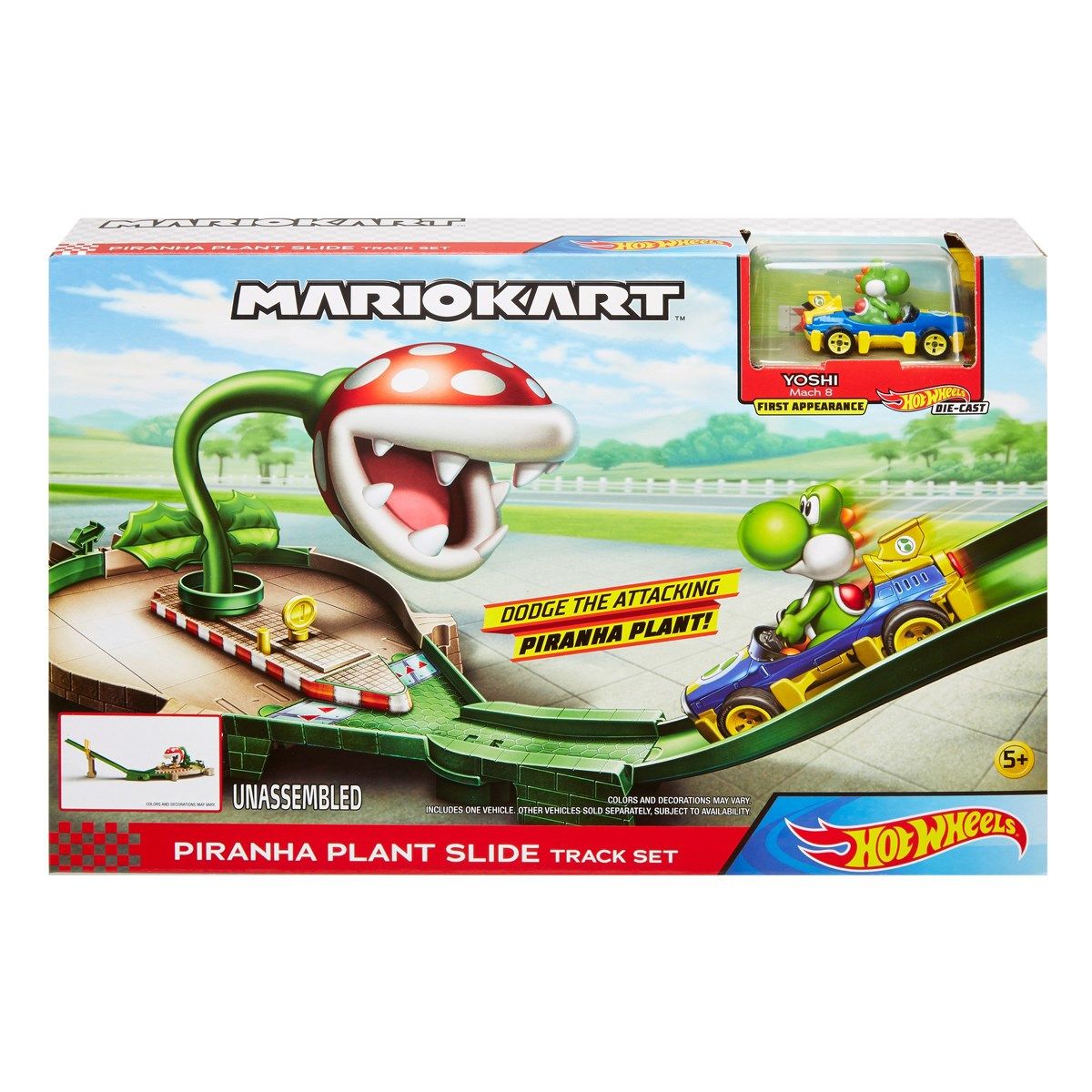 Hot Wheels Mario Kart Nemesis Track Set