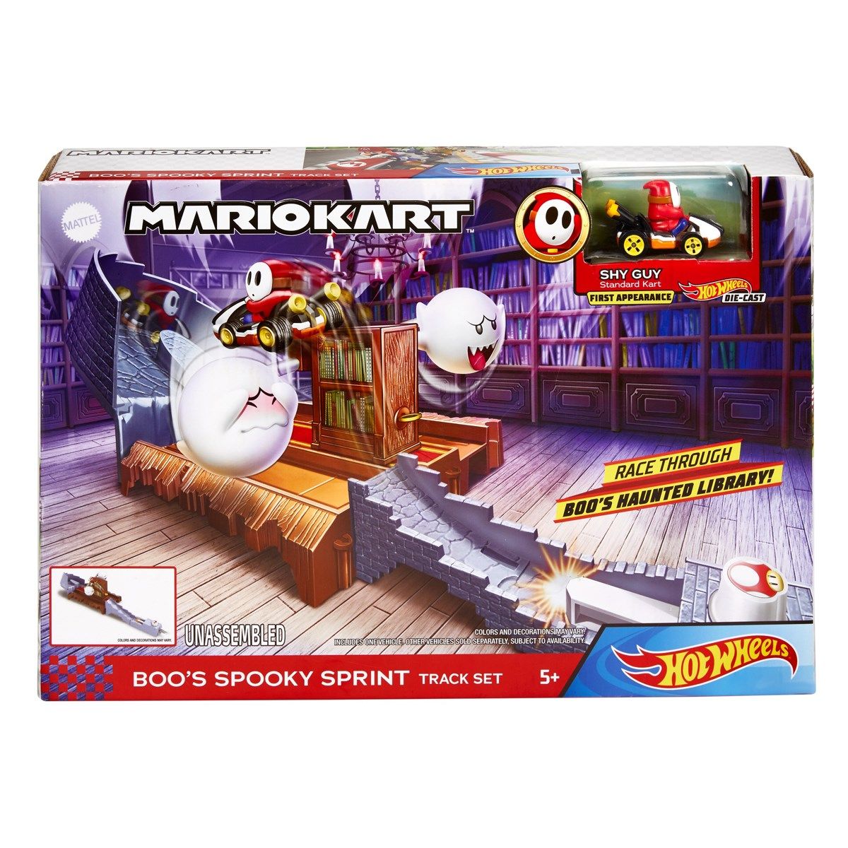 Hot Wheels Mario Kart Nemesis Track Set