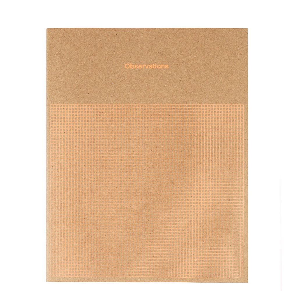 Notatbok PC 8X10 Kraft Orange