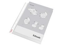 Plastlomme Esselte prem topp A5 75my