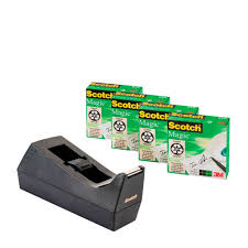 Tape Scotch Magic 810 4pk m/dispenser 19x33