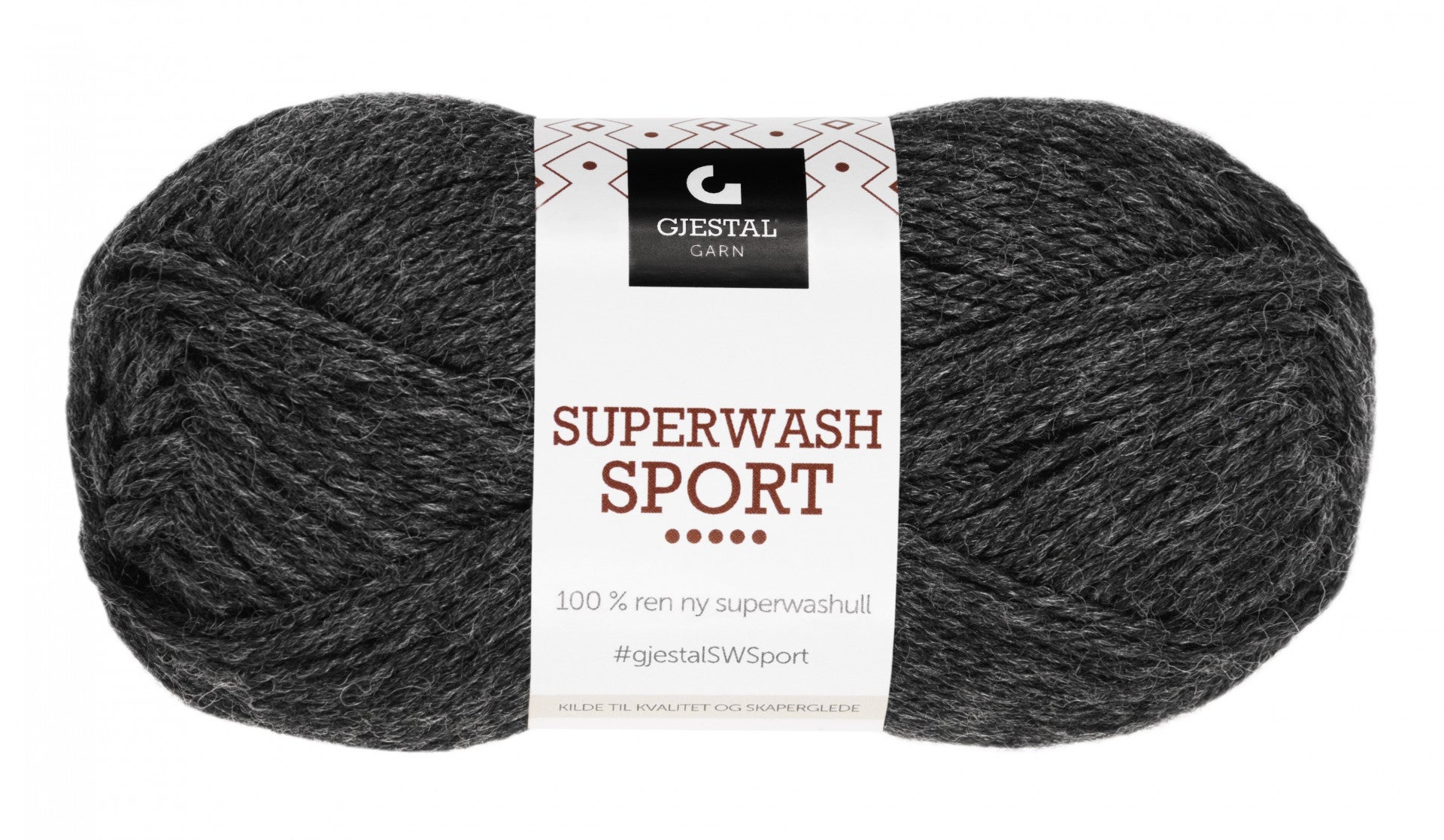 Garn Gjestal Superwash Sport 50g Koks