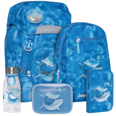 Pakke skolesekk 1.kl Ocean 22L - Beckmann