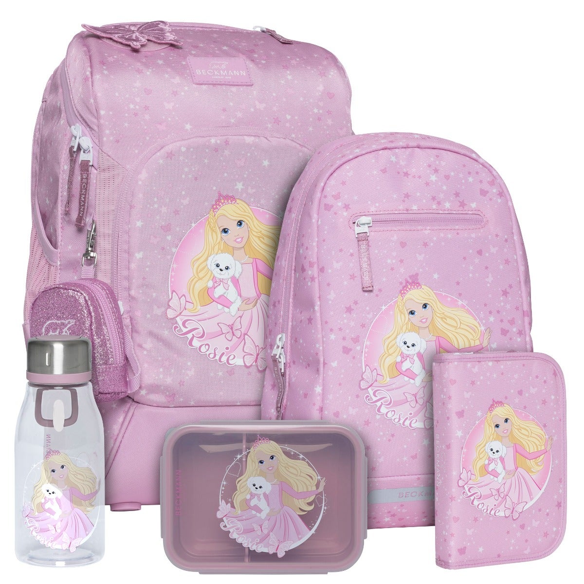Pakke skolesekk 1.kl Rosie Active Air FLX - Beckmann