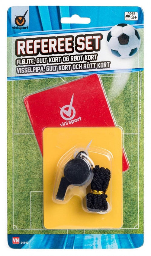 Dommersett m/fløyte og 2 Kort