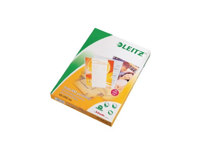 Lamineringslomme Leitz A4 125my (100)