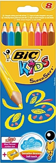 Fargeblyant Bic Supersoft (8)