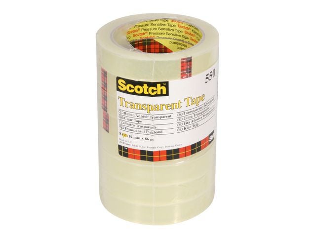 Disktape Scotch 550 transp. 19mmx66m