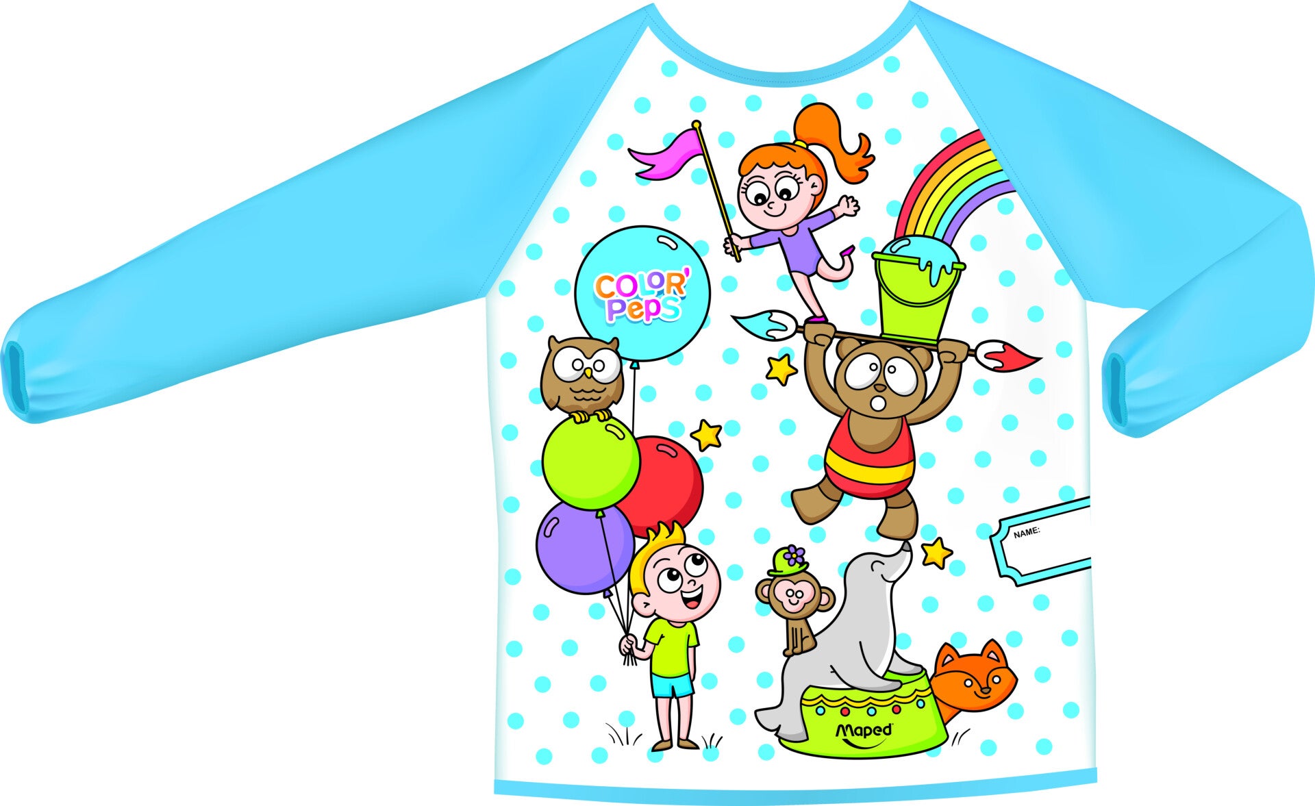 Maleforkle Maped 1 til 4 år