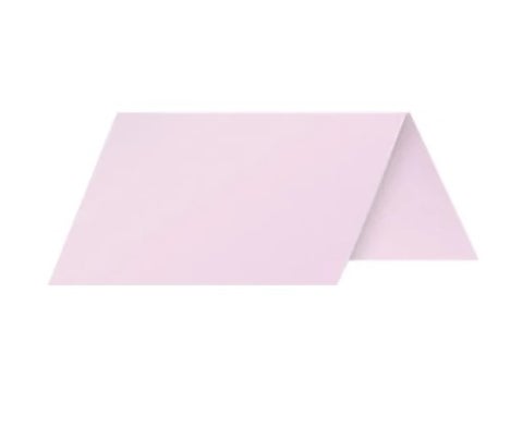 Bordkort Pollen 85x80mm lys rosa (25)