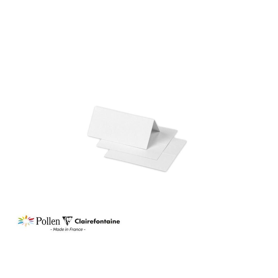 Bordkort Pollen 85x80mm hvit (25)