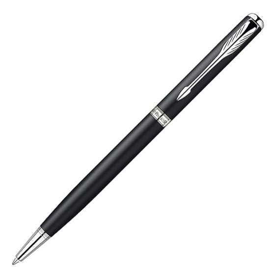 Kulepenn Parker Sonnet Matt Sort Slim Ct