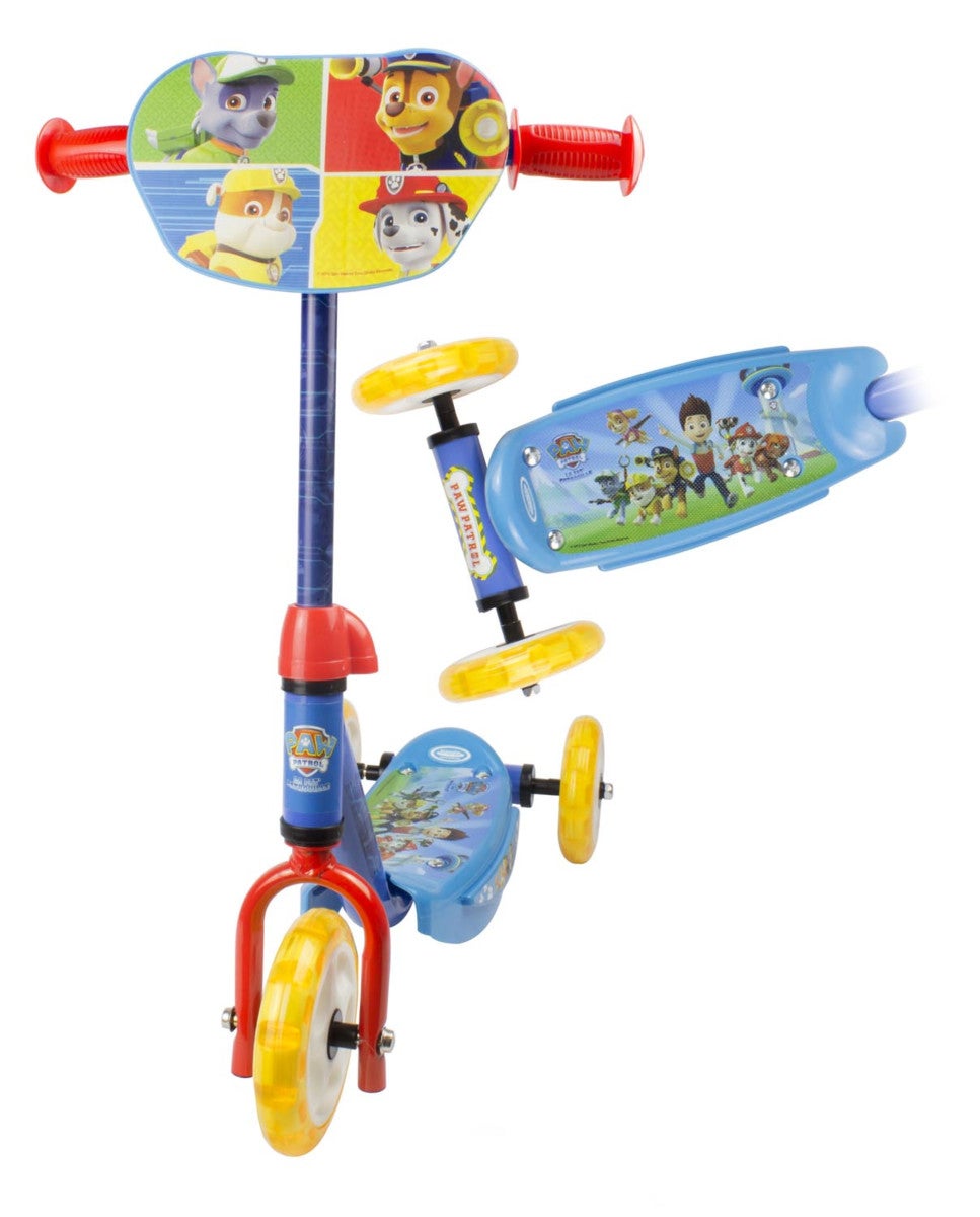Sparkesykkel 3 hjul Paw Patrol 20Kg