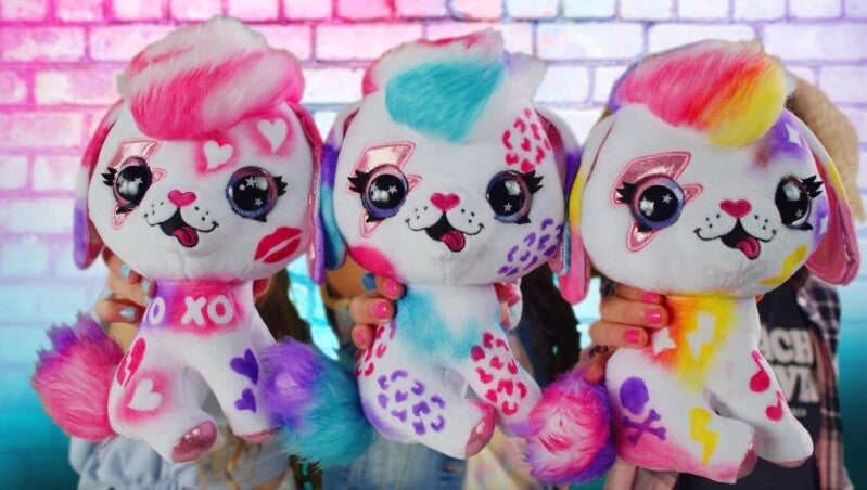 Bamse Airbrush Plush Puppy