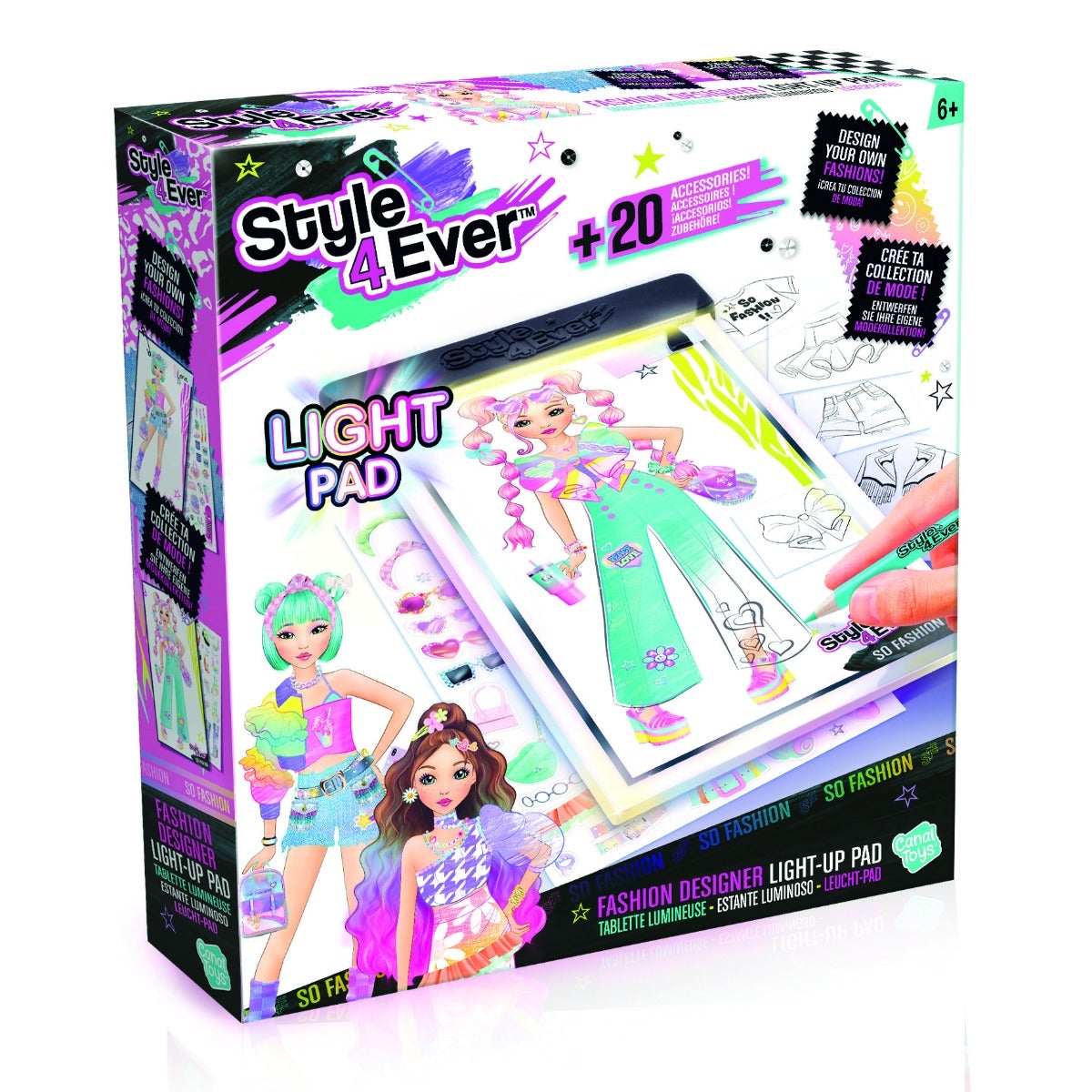 Style Fashion Designer Light-Up Pad