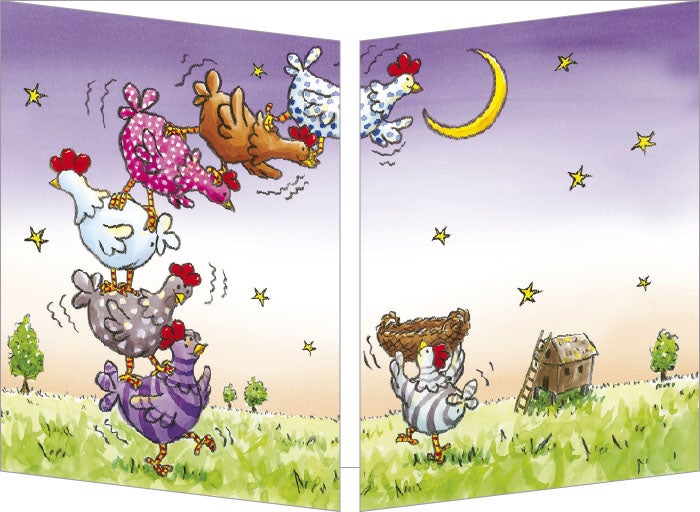 Klaffekort Fange månen