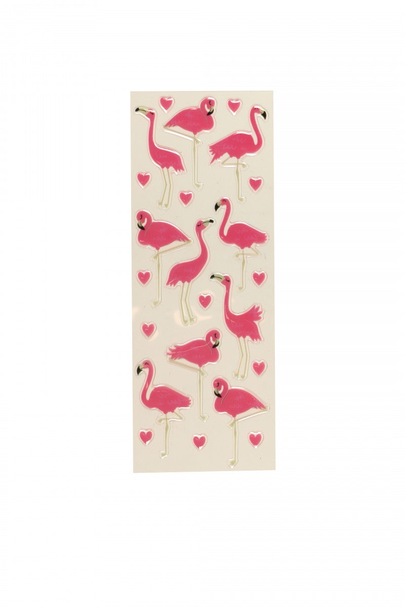 Stickers Flamingos Slim