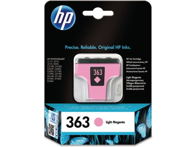 Blekk HP 363 C8775EE lys rød