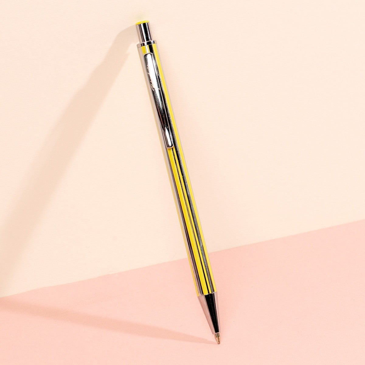 Penn Stripes Yellow Ballpoint