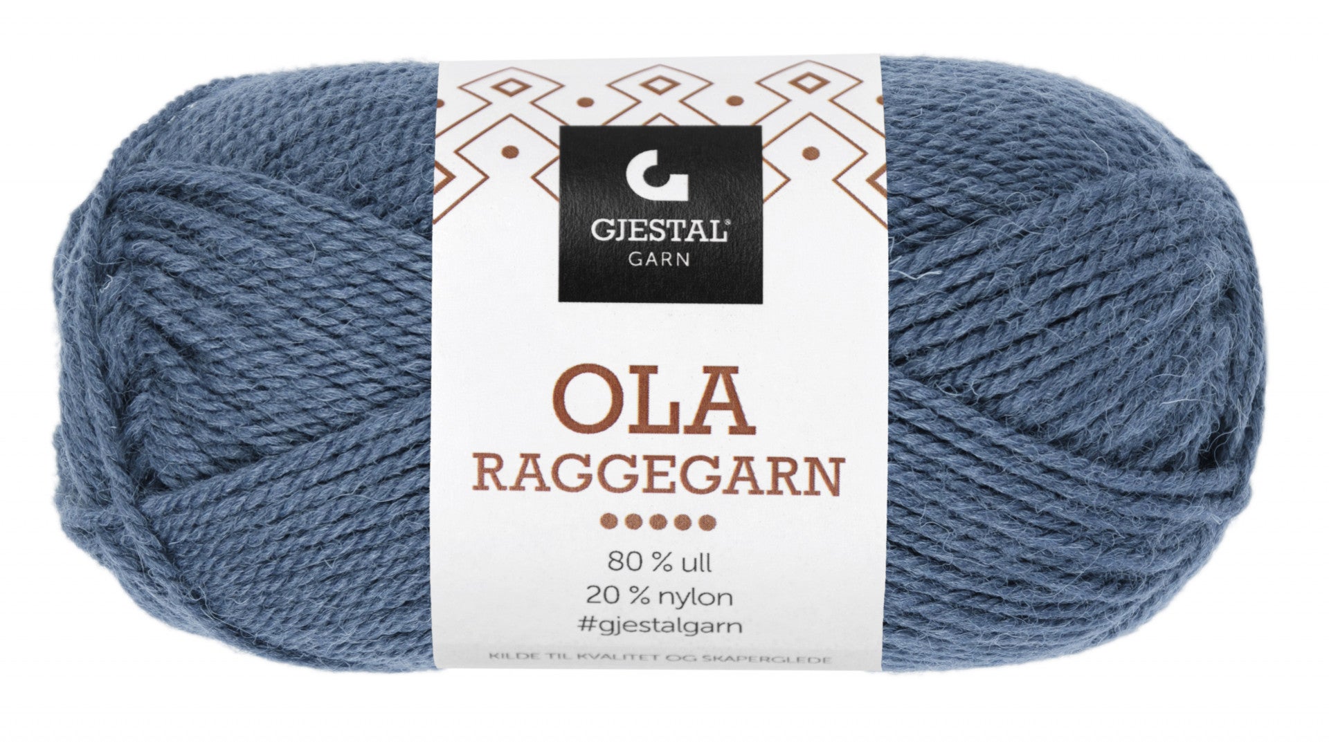 Garn Gjestal Ola Raggegarn 50g Denim