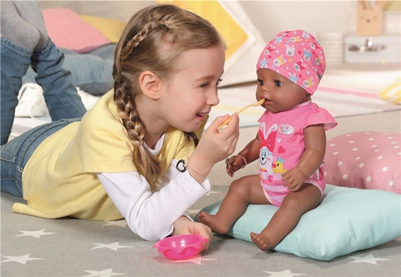 Dukke Baby Born Magisk Jente Brune øyne 43cm