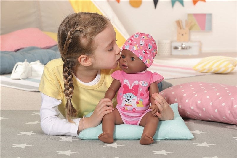 Dukke Baby Born Magisk Jente Brune øyne 43cm