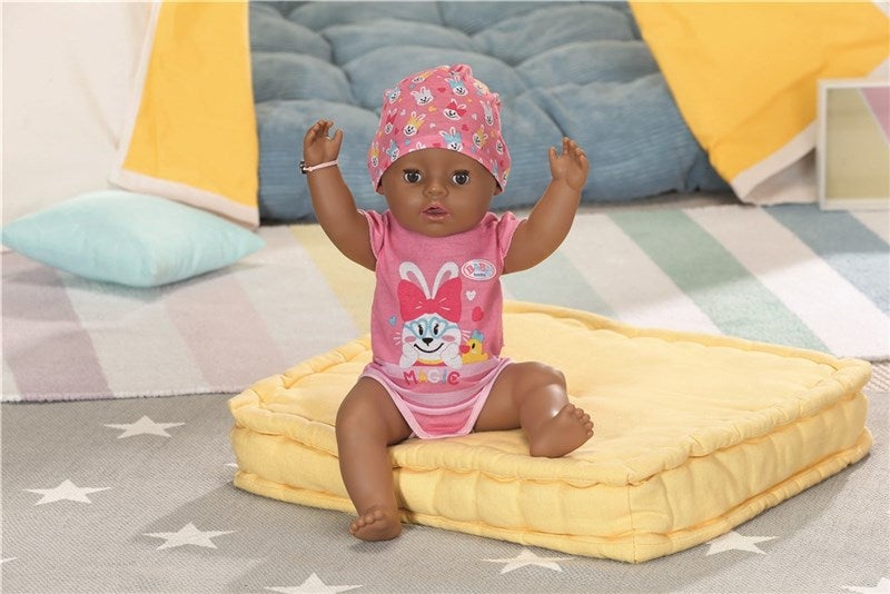 Dukke Baby Born Magisk Jente Brune øyne 43cm