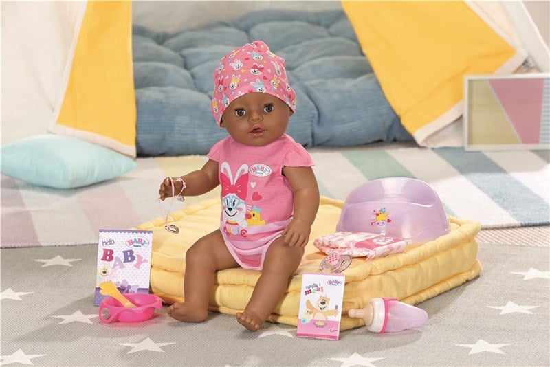 Dukke Baby Born Magisk Jente Brune øyne 43cm