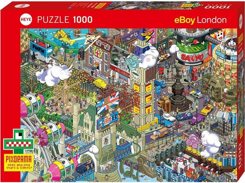 Puslespill 1000 London Quest Heye