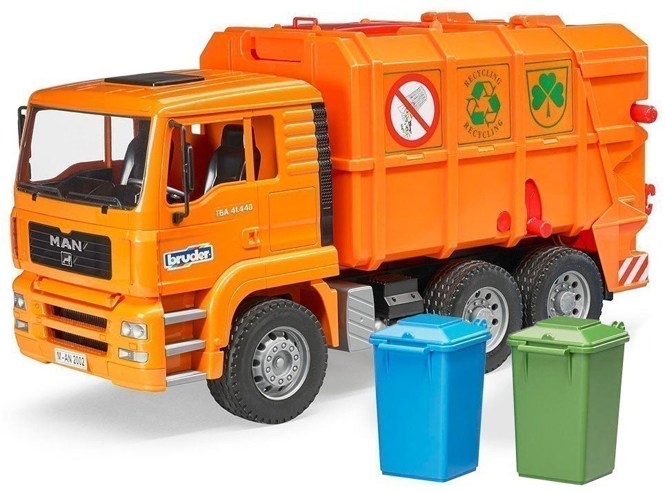 Bruder MAN TGA Rear loading garbage truck