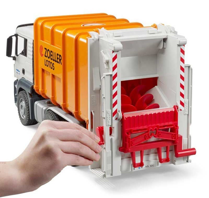 Bruder Man TGS Søppelbil