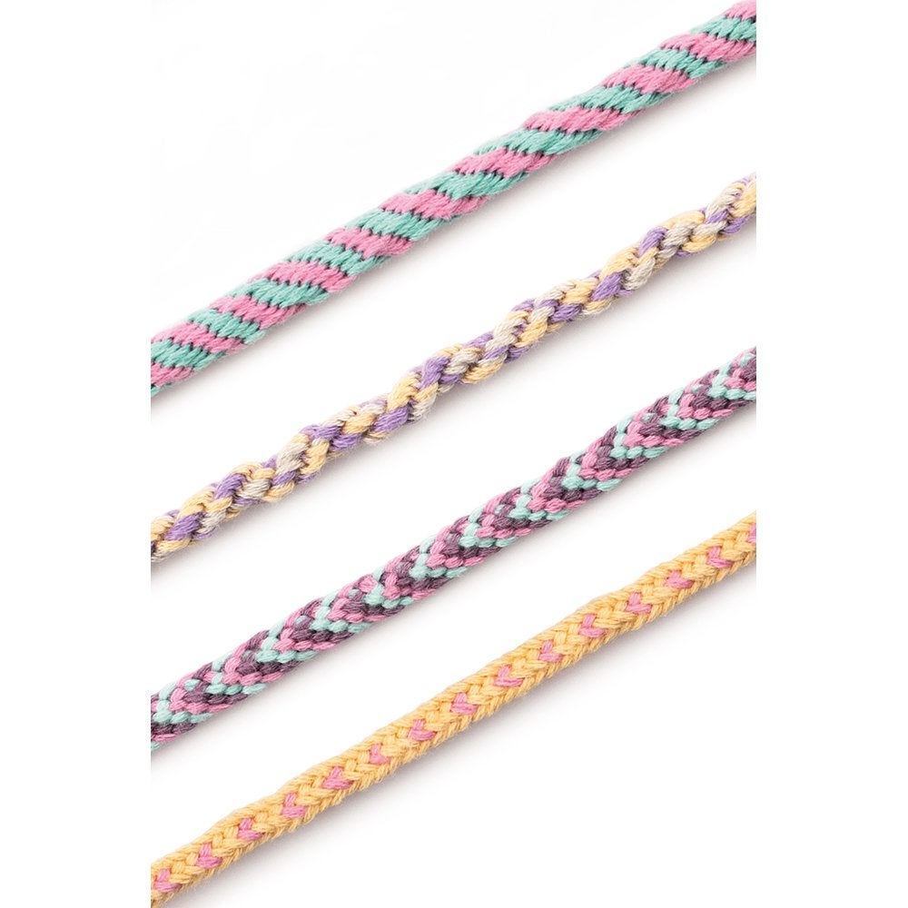 Hobby Perlesett Kumihimo Pastell