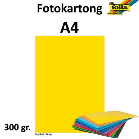 Fotokartong A4 300G Banangul