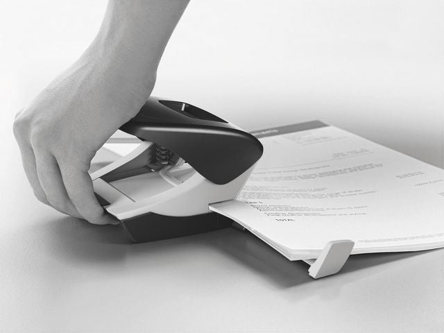 Hullemaskin Leitz 5005 2-hulls sort